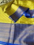 Big border silk saree with stitched blouse |traditional saree with readymade blouse | sarees USA | semi silk saree | voggish