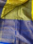 Big border silk saree with stitched blouse |traditional saree with readymade blouse | sarees USA | semi silk saree | voggish