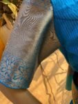 Big border silk saree with stitched blouse |traditional saree with readymade blouse | sarees USA | semi silk saree | voggish