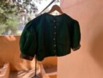 pure silk hand embroidery blouse / saree maggam blouse / collar zardosi blouse / hand embroidered blouse / ready made blouse zardosi