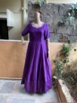 Hand embroidered Anarkali with floral dupatta / anarkali suit set / anarkali dupatta USA / Indian dresses/ voggish USA