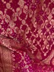 Hand embroidered Anarkali with banarasi handloom dupatta / anarkali suit set / anarkali dupatta USA / Indian dresses/ voggish USA