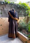 Anarkali usa / anarkali kurta full sleeve / pure Handloom dress with border /narayanpet anarkali with dupatta / voggish / handloom dress