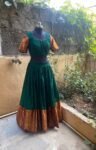 Wedding lehenga choli/ langa voni with dupatta /teen lehenga/ narayanpet lehenga/ Indian half saree/juniors lehenga/ voggish