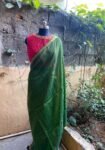 Pure handloom silk saree with Embroidered blouse |traditional saree with readymade blouse | sarees USA |light silk saree | voggish saree
