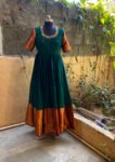 Anarkali usa / anarkali kurta full sleeve / pure Handloom dress with border /narayanpet anarkali/ linen dresses / voggish / handloom dress