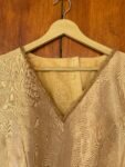 pure silk hand embroidery blouse / gold maggam blouse / tissue silk zardosi blouse / hand embroidered blouse / ready made blouse zardosi/