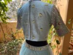 Women’s lehenga set / crop top lehenga / Indian crop top skirt USA / wedding lehenga USA /tulle silk skirt/voggish