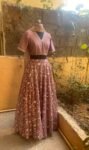 Women’s lehenga Set / crop top lehenga / Indian crop top skirt USA / wedding lehenga choli USA / heavy lehenga skirt with dupatta /voggish
