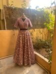 Women’s lehenga Set / crop top lehenga / Indian crop top skirt USA / wedding lehenga choli USA / heavy lehenga skirt with dupatta /voggish