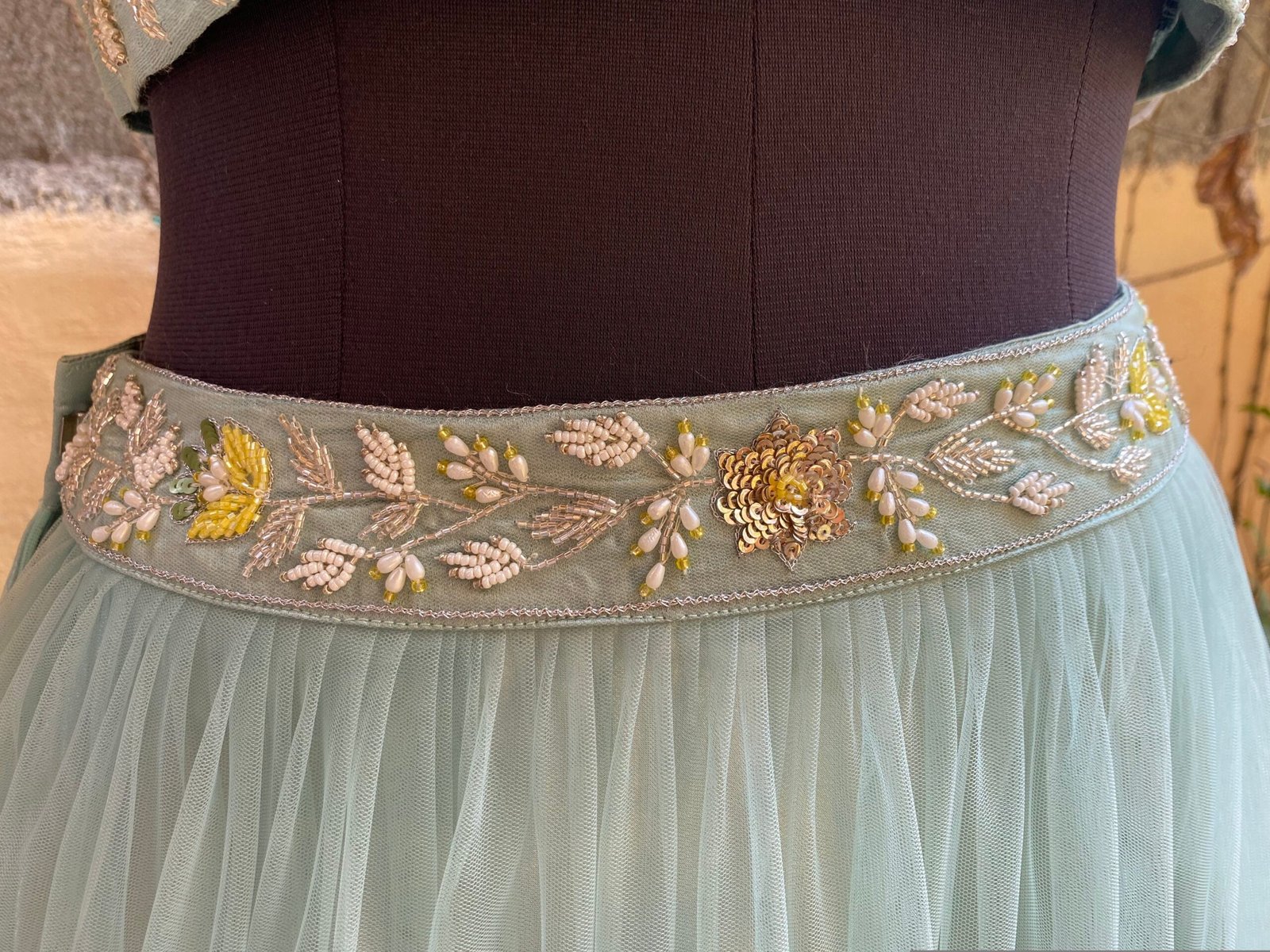 Women’s lehenga set / crop top lehenga / Indian crop top skirt USA / wedding lehenga USA /tulle silk skirt/voggish