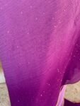 Ombre silk saree with hand embroidered blouse /purple sare blouse USA/ saree with blouse set / embroidered blouse/ sarees USA / shaded saree