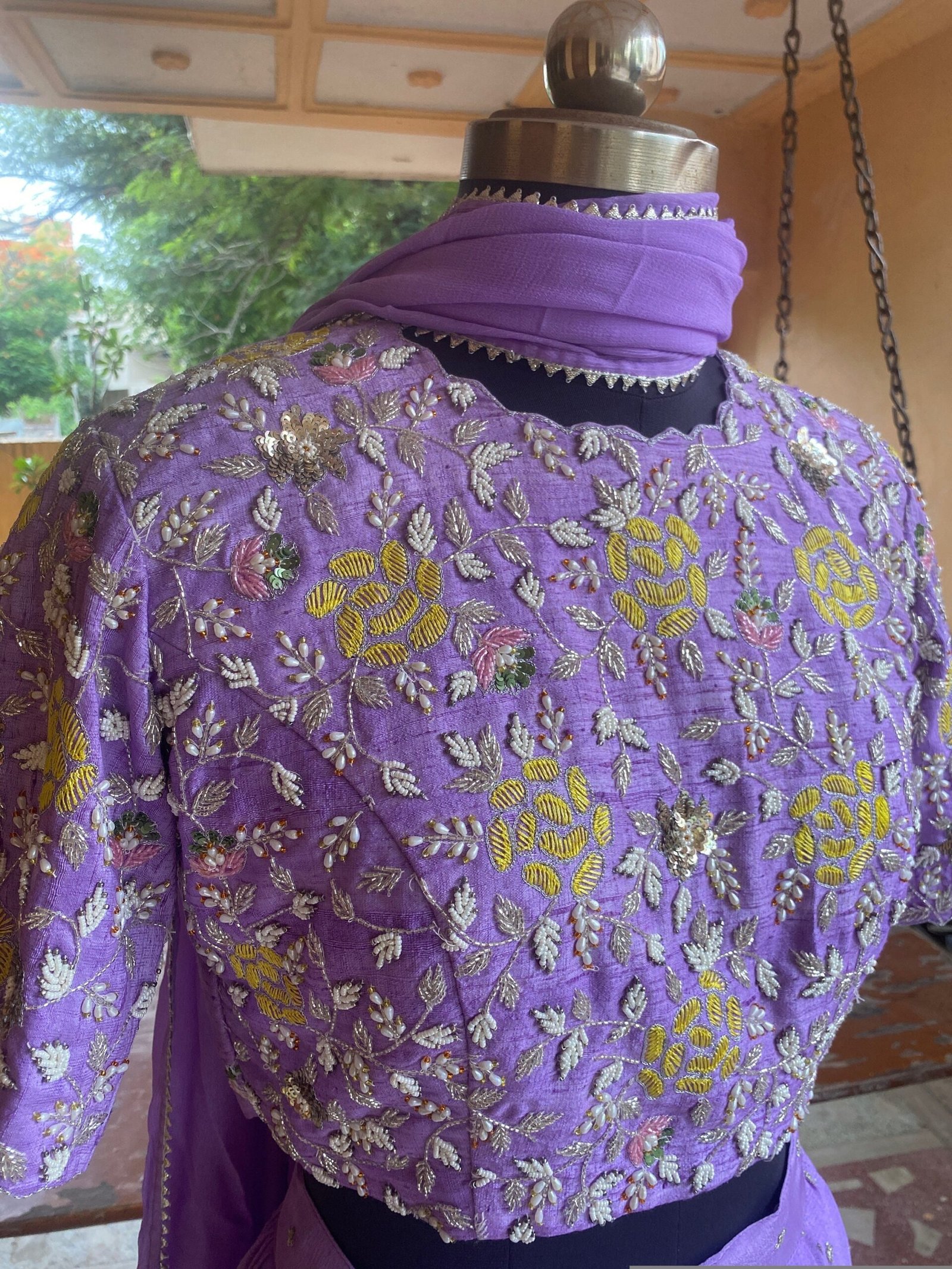 Women’s lehenga set / lavender crop top lehenga / Indian crop top skirt USA / wedding lehenga USA /tulle silk skirt/ lehenga choli set usa