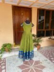 Anarkali usa / anarkali kurta / pure Handloom dress with border /pure cotton anarkali/ narayanpet pattu dress / handloom kanchi cotton dress