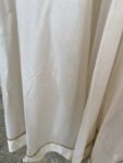 Hand embroidered Anarkali dress/ cream anarkali suit set / white hand work anarkali USA  /Indian dresses/ white kurta/ full sleeves Anarkali