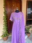 Hand embroidered Anarkali dress/ red anarkali suit set / red hand work anarkali USA  / Indian dresses/ voggish USA/ red kurta