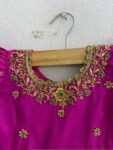 Kids kanjeevaram lehenga set / kids pattu skirt set/ indian kids langa set / Girls indian lehenga choli / indian kids girls pattu pavadai