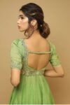 Anarkali suit usa /anarkali sharara kurta/ sharara embroidered anarkali/Mehedi outfit/voggish /green anarkali/mehendi wedding /sharara set