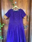 Anarkali usa / anarkali kurta / pure Handloom dress with border /pure cotton anarkali/ narayanpet pattu dress / handloom kanchi cotton dress