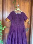 Anarkali usa / anarkali kurta / pure Handloom dress with border /pure cotton anarkali/ narayanpet pattu dress / handloom kanchi cotton dress