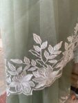 Embroidery organza saree | floral chikan organza silk saree with blouse |green silk saree | mehendi outfit |sarees USA|organza saree blouse