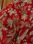 pure silk hand embroidery bridal blouse/ maggam blouse /bridal zardosi blouse / all over hand  embroidered blouse / heavy embroidery blouse