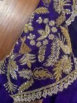 pure silk hand embroidery bridal blouse/ maggam blouse /bridal zardosi blouse / all over hand embroidered blouse / heavy embroidery blouse