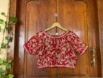 pure silk hand embroidery bridal blouse/ maggam blouse /bridal zardosi blouse / all over hand  embroidered blouse / heavy embroidery blouse