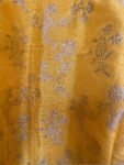 pure silk hand embroidery blouse/saree maggam yellow blouse/yellow banarasi blouse/hand embroidered blouse /pure banarasi blouse zardosi usa
