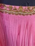 Women’s lehenga set/crop top lehenga /Indian crop top skirt/wedding lehenga USA /hand embroidered silk skirt/pink lehenga set/wedding dress