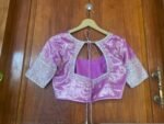 pure silk hand embroidery blouse/saree maggam blouse /tissue silk silk zardosi blouse / hand embroidered blouse /ready made blouse zardosi