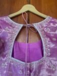 pure silk hand embroidery blouse/saree maggam blouse /tissue silk silk zardosi blouse / hand embroidered blouse /ready made blouse zardosi