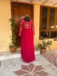 Anarkali suit usa / red embroidered anarkali kurta full sleeve /Indian dress/embroidered anarkali/Indian dresses /voggish/pink anarkali usa