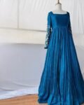 Anarkali suit usa / anarkali kurta full sleeve/ blue full sleeve anarkali dress/embroidered anarkali/Indian dresses / voggish / anarkali usa