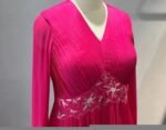 Pink Anarkali suit usa/anarkali kurta full sleeve/pink full sleeve anarkali/full sleeve dress anarkali/Indian dresses/hot pink anarkali usa