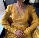 Green Anarkali suit usa/anarkali red kurta full sleeve/orange full sleeve anarkali/bottlegreen dress anarkali/Indian dresses/yellow anarkali