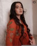 Orange Anarkali suit usa/anarkali kurta full sleeve/orange full sleeve anarkali/full sleeve dress anarkali/Indian dresses/mehendi anarkali