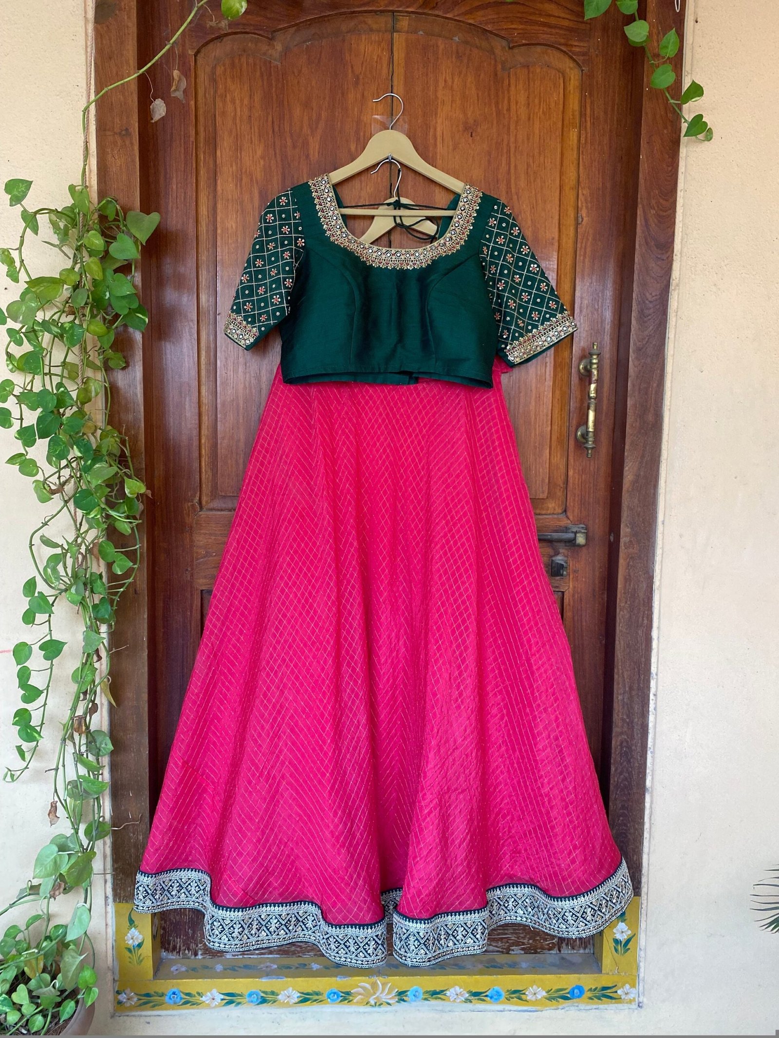 Wedding lehenga choli/ langa voni with dupatta /teen lehenga/ bridal lehenga/ Indian half saree/juniors lehenga/ kids lehenga USA/ voggish