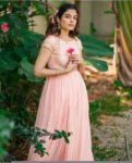 Hand embroidered Anarkali dress/peach anarkali suit set /pink hand work anarkali USA /Indian dresses/peach kurta/pink short sleeves Anarkali