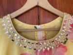 Yellow Anarkali suit usa/anarkali kurta short sleeve/orange full sleeve anarkali/full sleeve dress anarkali/Indian dresses/floral maxi dress