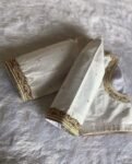 pure silk hand embroidery blouse /modern saree maggam blouse/cream zardosi blouse / hand embroidered blouse/off white ready made blouse
