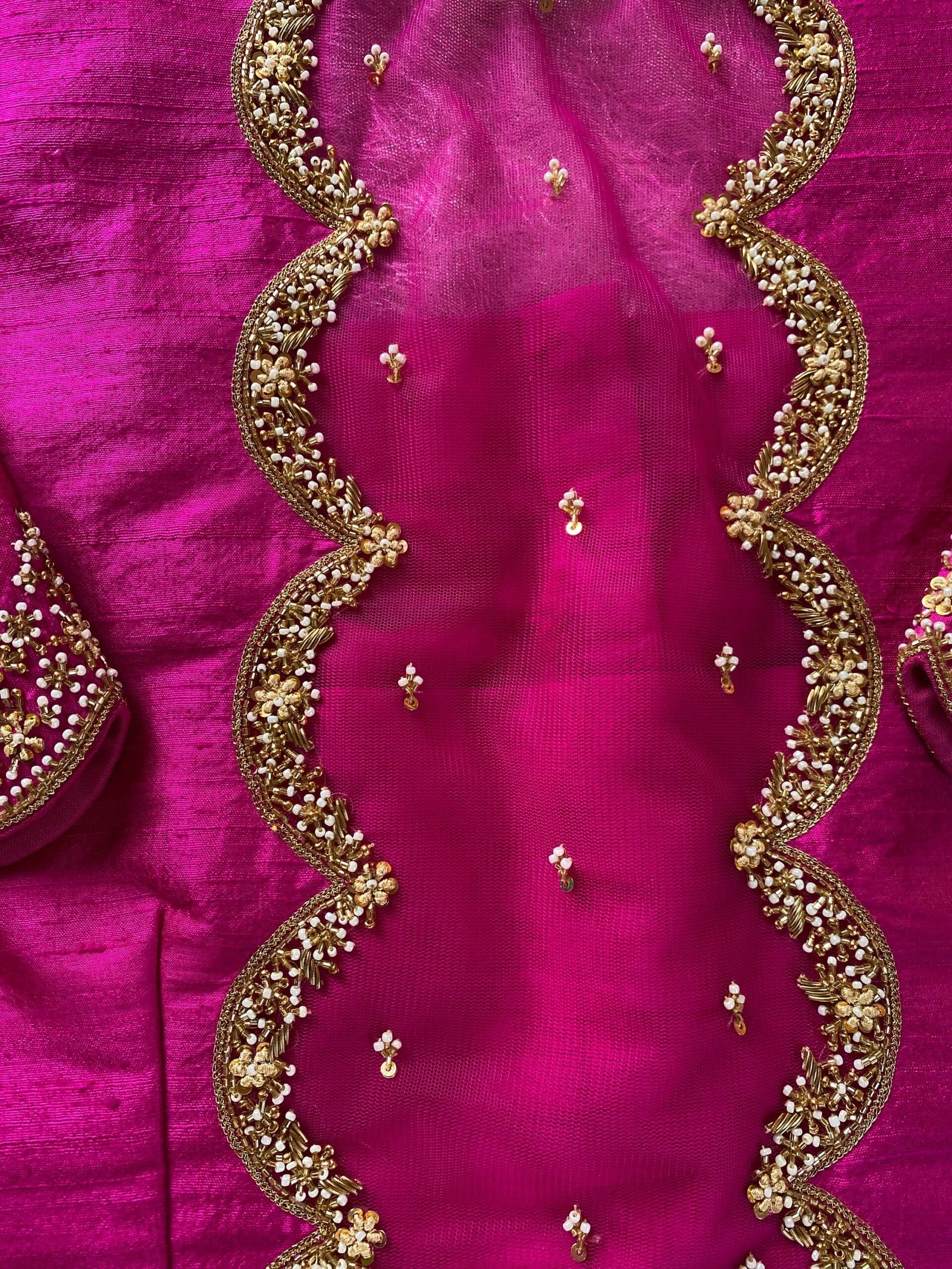 pure silk hand embroidery blouse/pink maggam blouse/silk zardosi blouse/hand embroidered blouse/pink ready made blouse zardosi/pink blouse