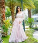 Peach Anarkali suit usa/hand embroidery anarkali kurta/light pink anarkali dress/elbow sleeves dress anarkali/Indian dresses/pink anarkali