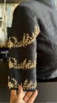 pure silk hand embroidery blouse/ saree maggam blouse/black zardosi blouse /hand embroidered moderblouse/black ready made blouse zardosi usa