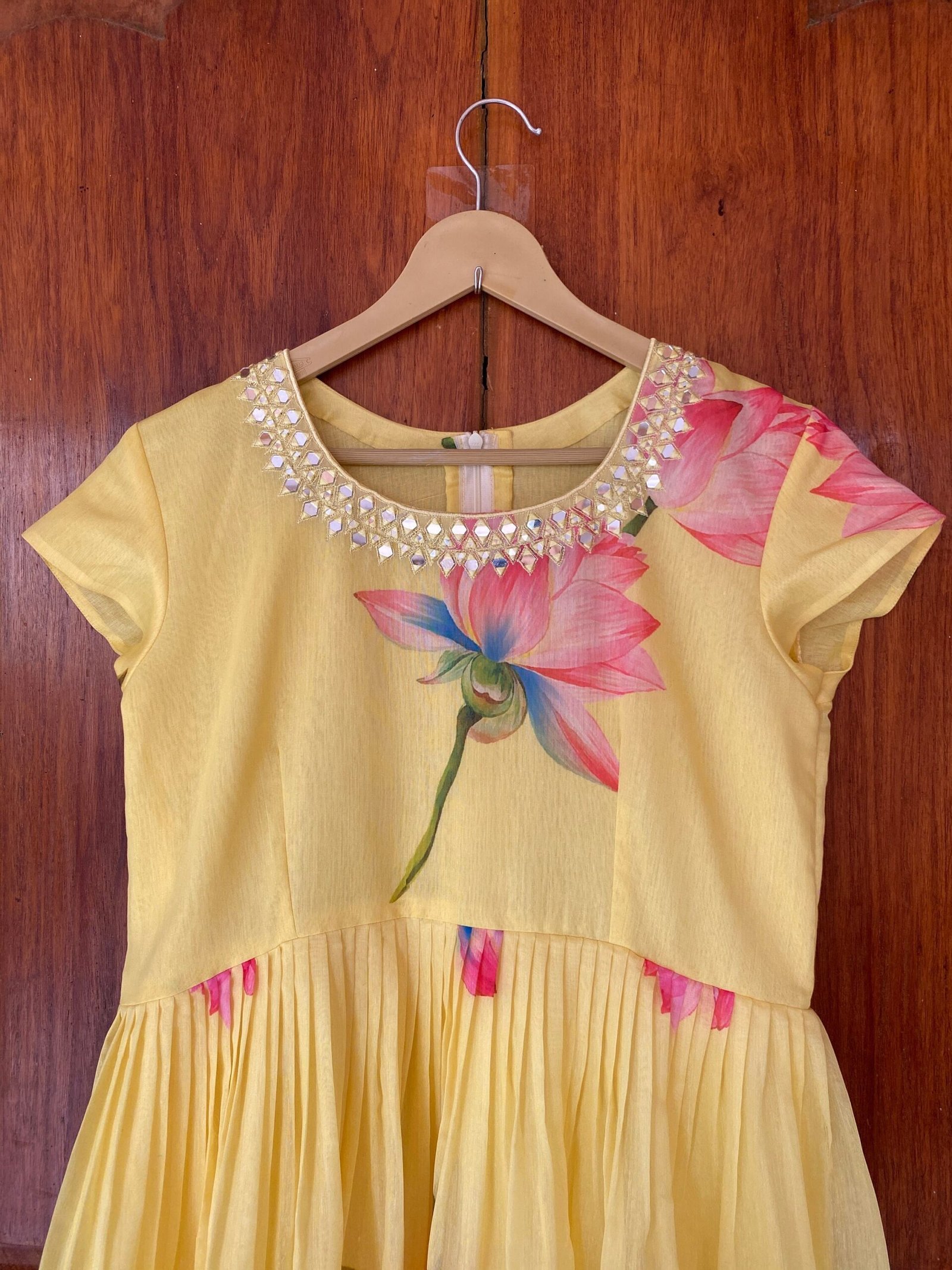 Yellow Anarkali suit usa/anarkali kurta short sleeve/orange full sleeve anarkali/full sleeve dress anarkali/Indian dresses/floral maxi dress