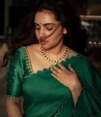 pure silk green sari set with hand embroidery blouse/saree with maggam blouse/raw silk zardosi blouse/hand embroidered blouse organza saree