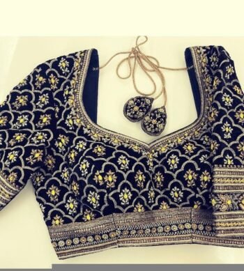 pure silk hand embroidery bridal blouse/ maggam blouse/black heavy embroideryblouse/ hand embroidered blouse/heavy embroidery wedding blouse