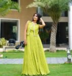Green Anarkali suit usa/anarkali kurta full sleeve/ green full sleeve anarkali/full sleeve dress anarkali/Indian dresses/mehendi anarkali