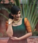 Anarkali usa/anarkali kurta/green pure Handloom dress with border/narayanpet anarkali/big border dresses/green big border handloom dress usa