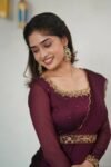 Hand embroidered Anarkali with dupatta/wine color anarkali suit/soft silk anarkali dupatta USA/Indian dresses/wine anarkali dupatta belt set
